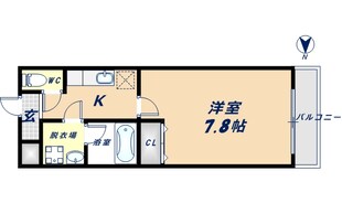 エスティームⅡ番館の物件間取画像